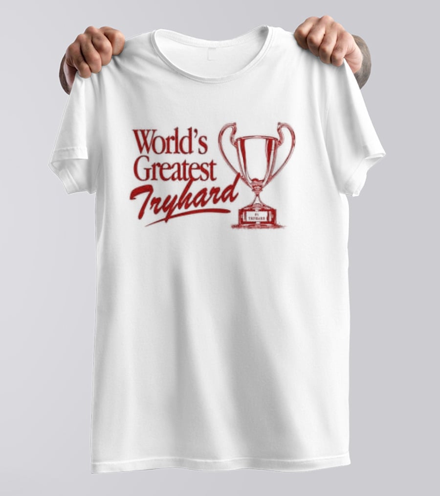 The Band Camino World's Greatest Tryhard Trophy T-Shirt