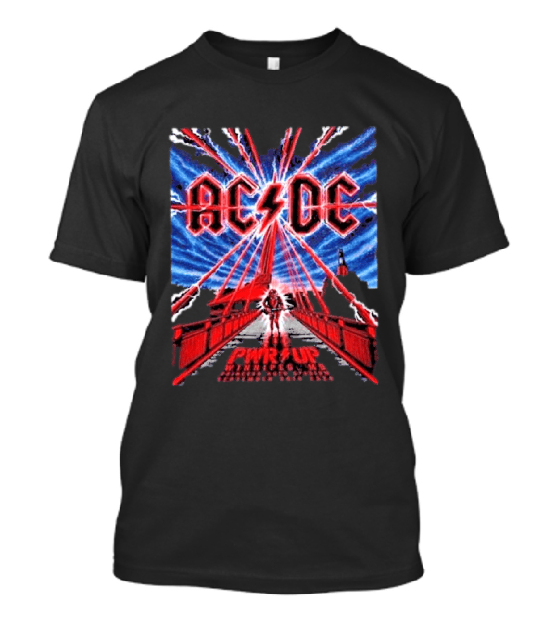 ACDC PWR UP Tour September 20 2026 Princess Auto Stadium Winnipeg MB Event T-Shirt