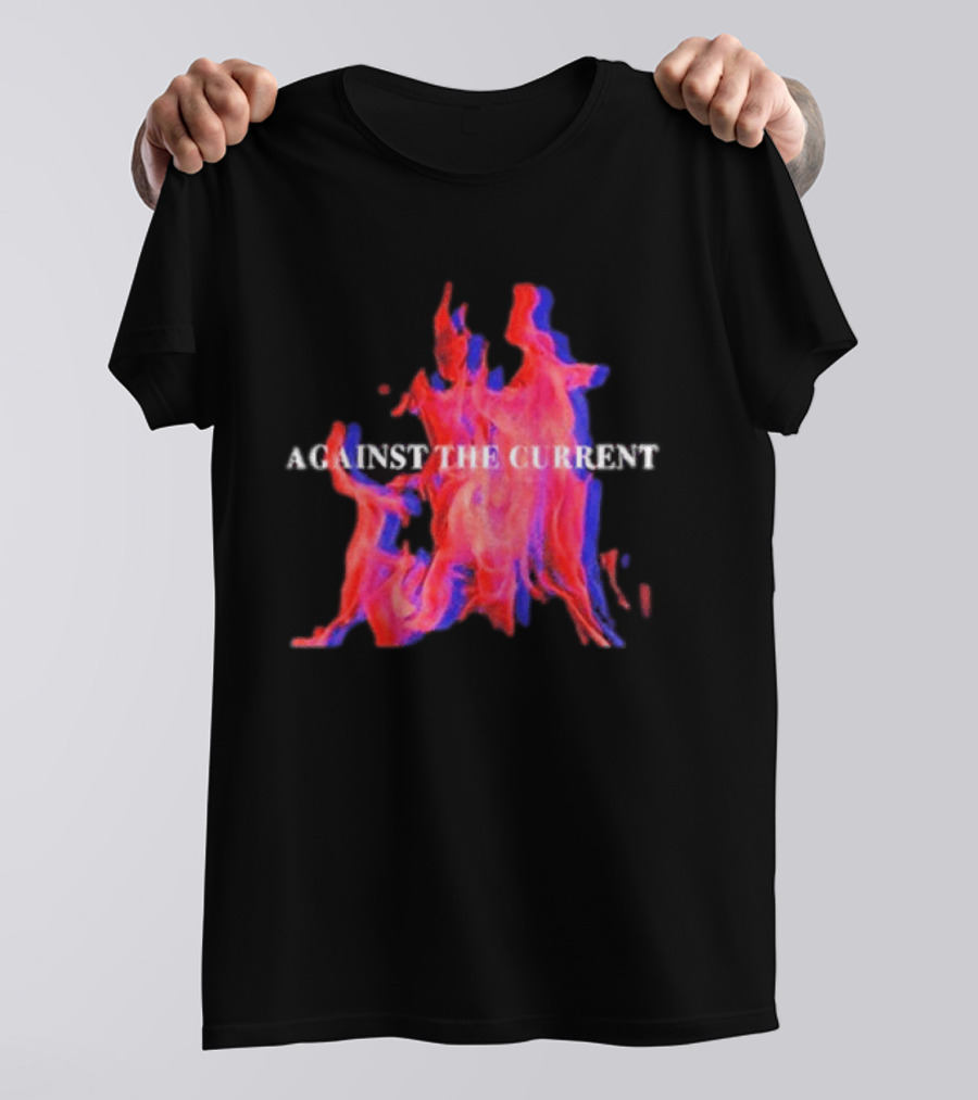 Against The Current Flames Fiery T-Shirt