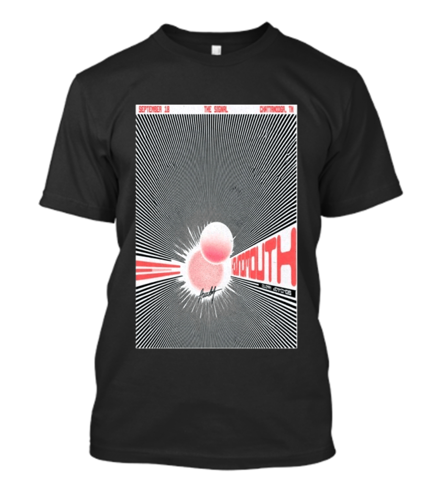 Houndmouth September 18 The Signal Chattanooga TN 2026 Exclusive T-Shirt