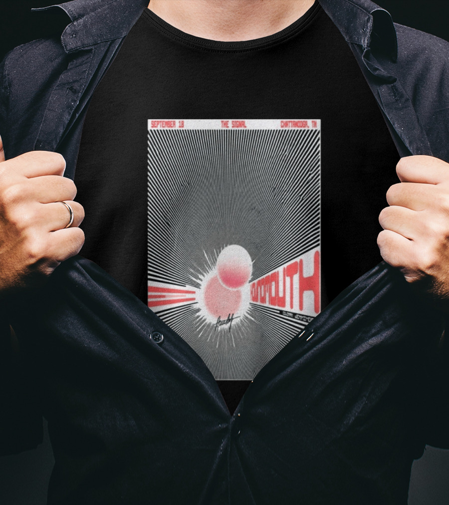 Houndmouth September 18 The Signal Chattanooga TN 2026 Exclusive T-Shirt