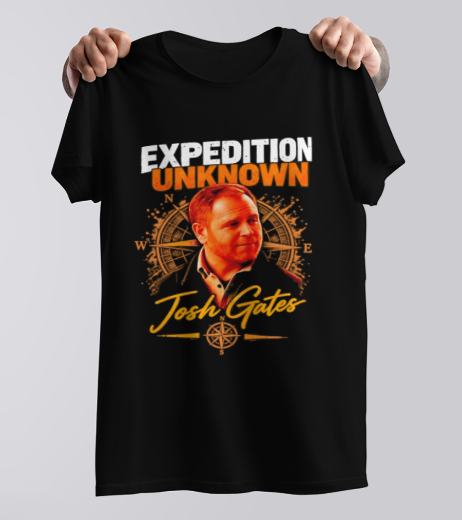 Josh Gates Expedition Unknown Discovery Channel T-Shirt