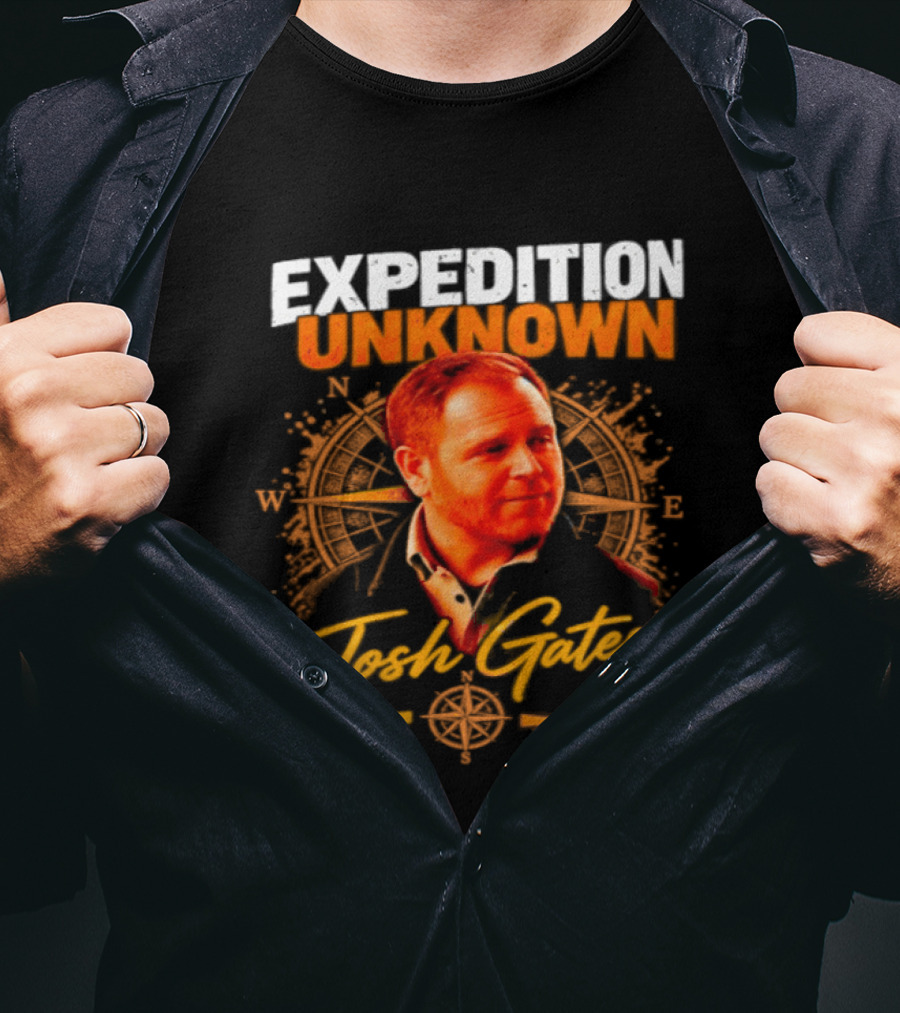 Josh Gates Expedition Unknown Discovery Channel T-Shirt