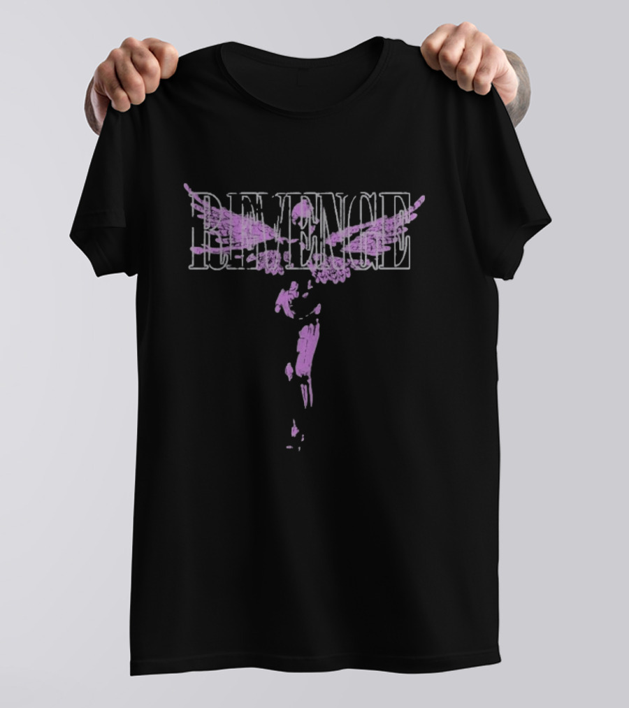 Revenge Utero Purple Winged T-Shirt