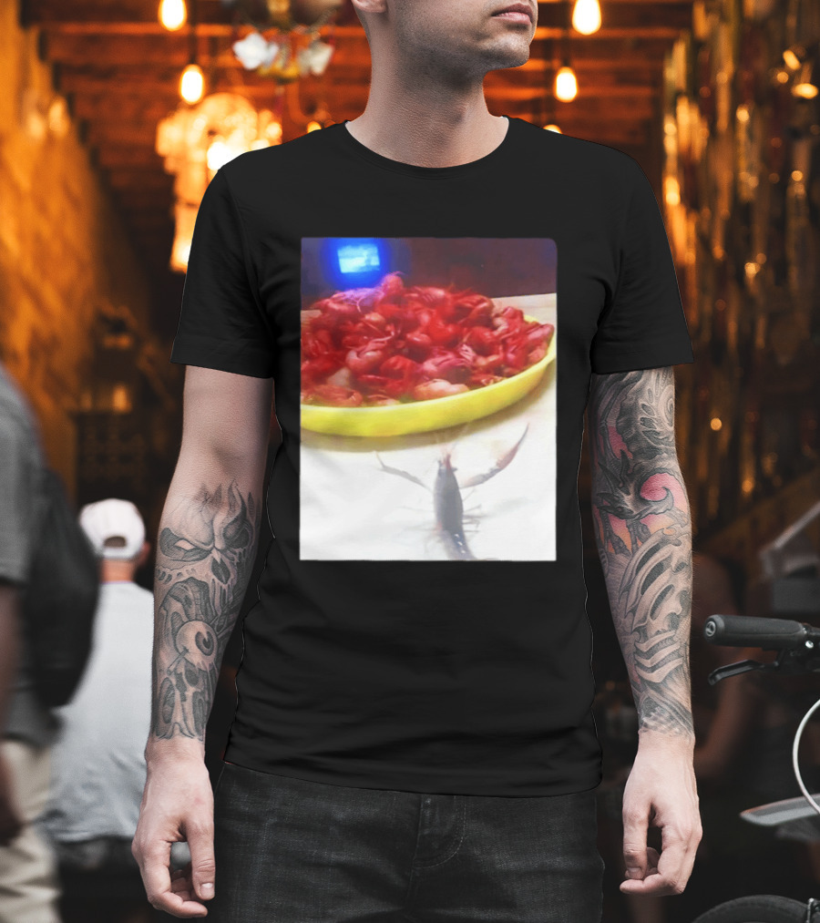 Sad Shrimp Meme T-Shirt