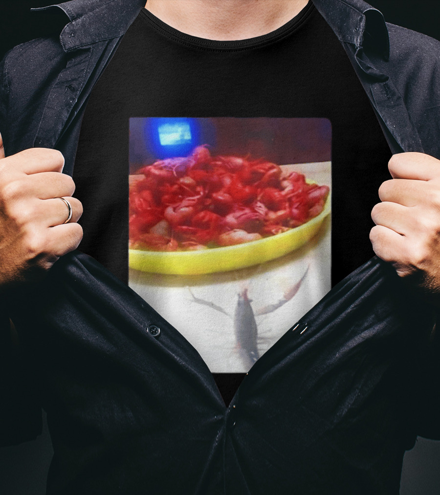 Sad Shrimp Meme T-Shirt