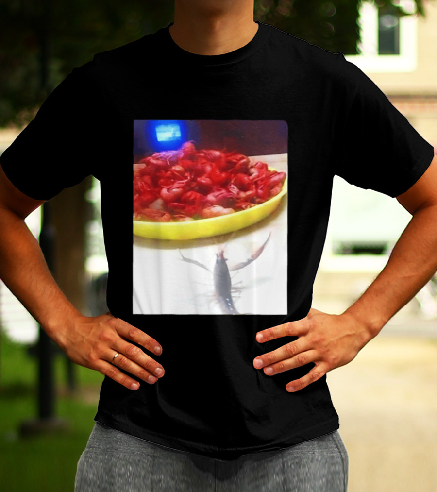 Sad Shrimp Meme T-Shirt