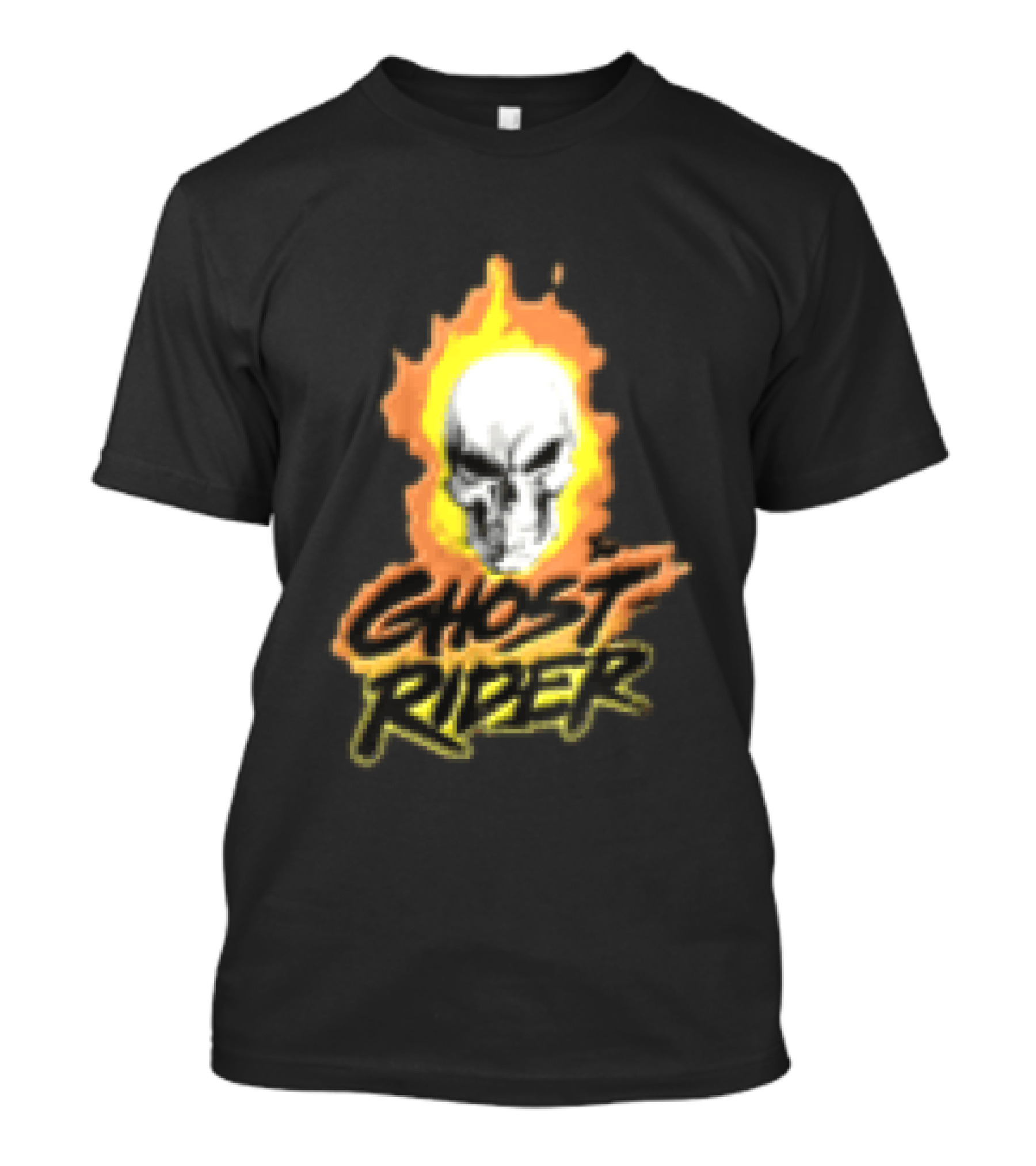 Marvel Ghost Rider Flaming Skull T-Shirt