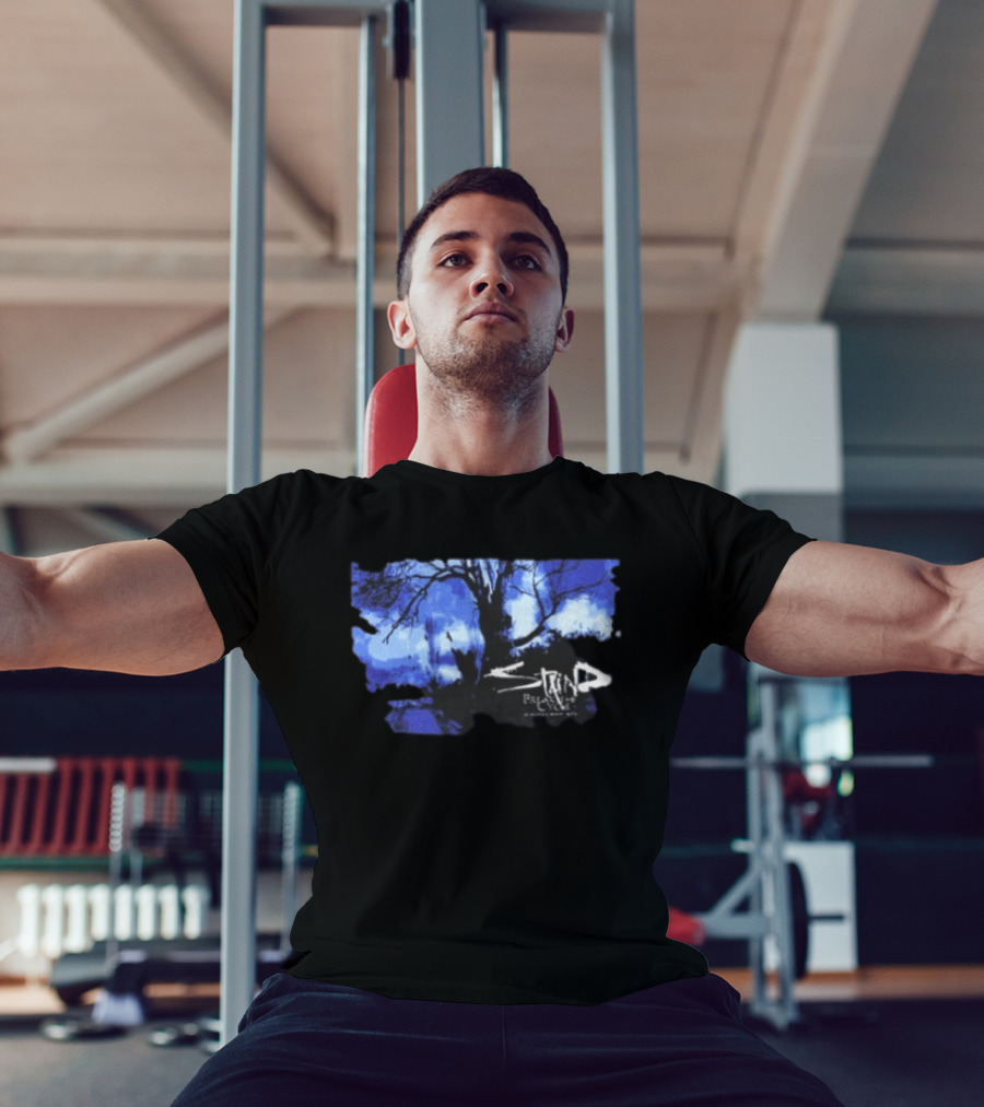 Staind Break The Cycle 2026 25th Anniversary Tour Tree Blue T-Shirt