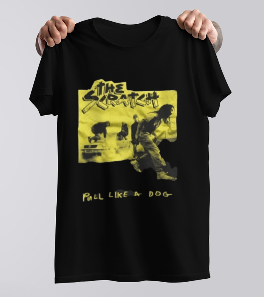 The Scratch Pull Like A Dog Grunge Style Vintage Band T-Shirt