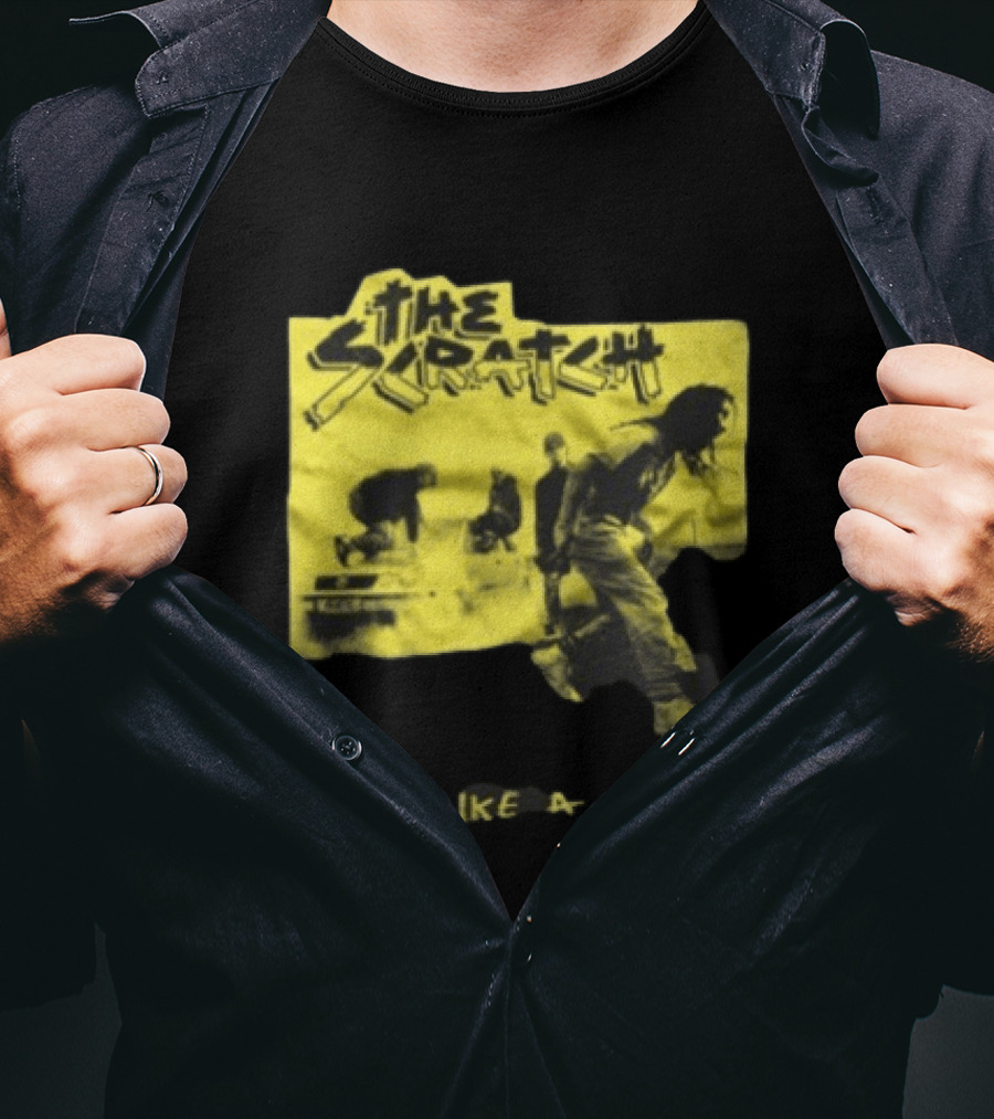 The Scratch Pull Like A Dog Grunge Style Vintage Band T-Shirt
