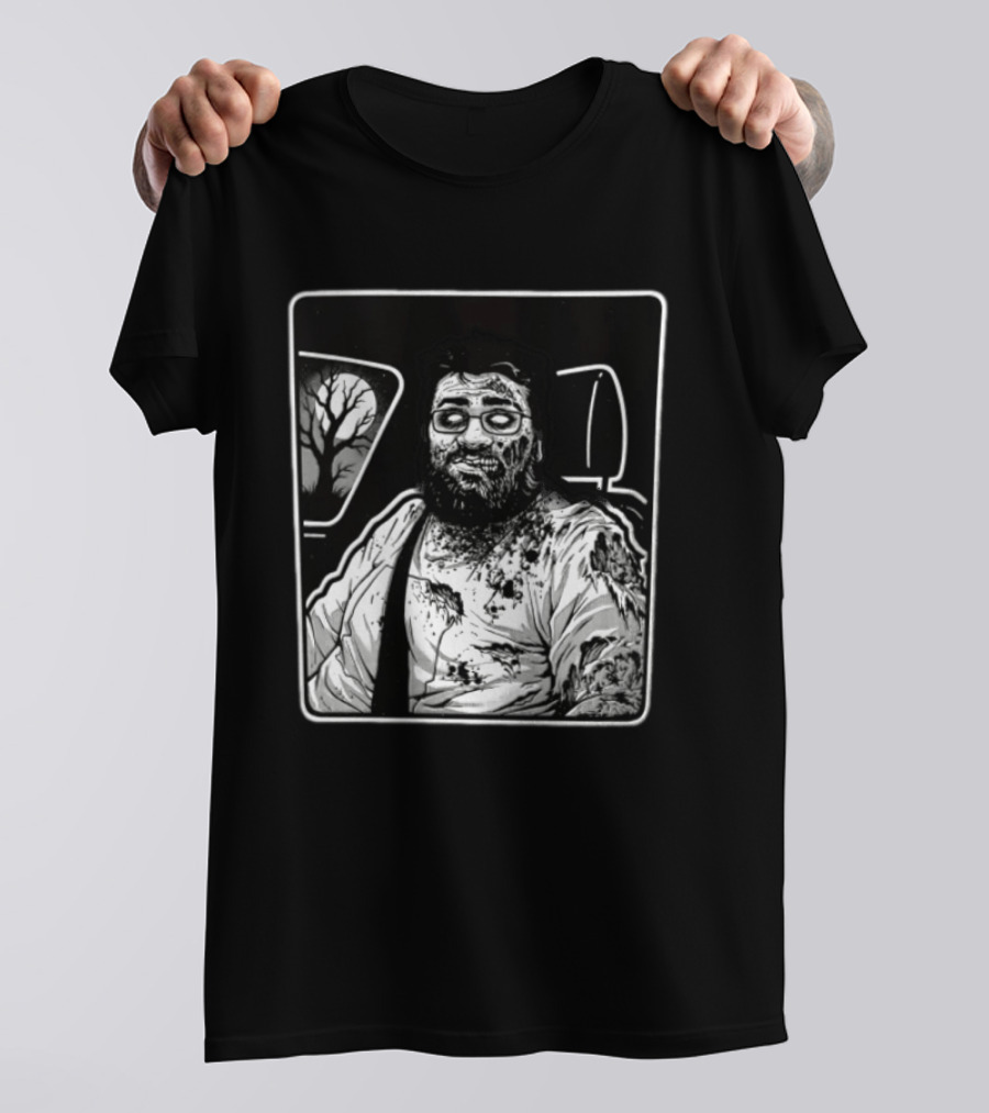 Undead Armenian Cory Zombie Ride With Tree T-Shirt