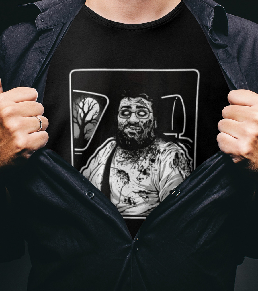Undead Armenian Cory Zombie Ride With Tree T-Shirt