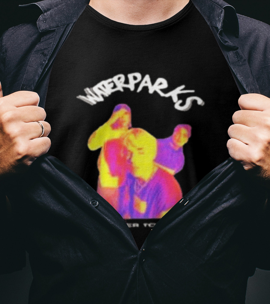 Waterparks Infrared Prowler Tour 2025 Crystallized Oceans Songs T-Shirt