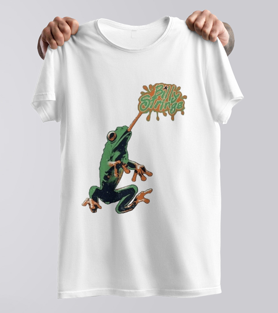 Billy Strings Frog With Orange Tongue And Fruit T-Shirt