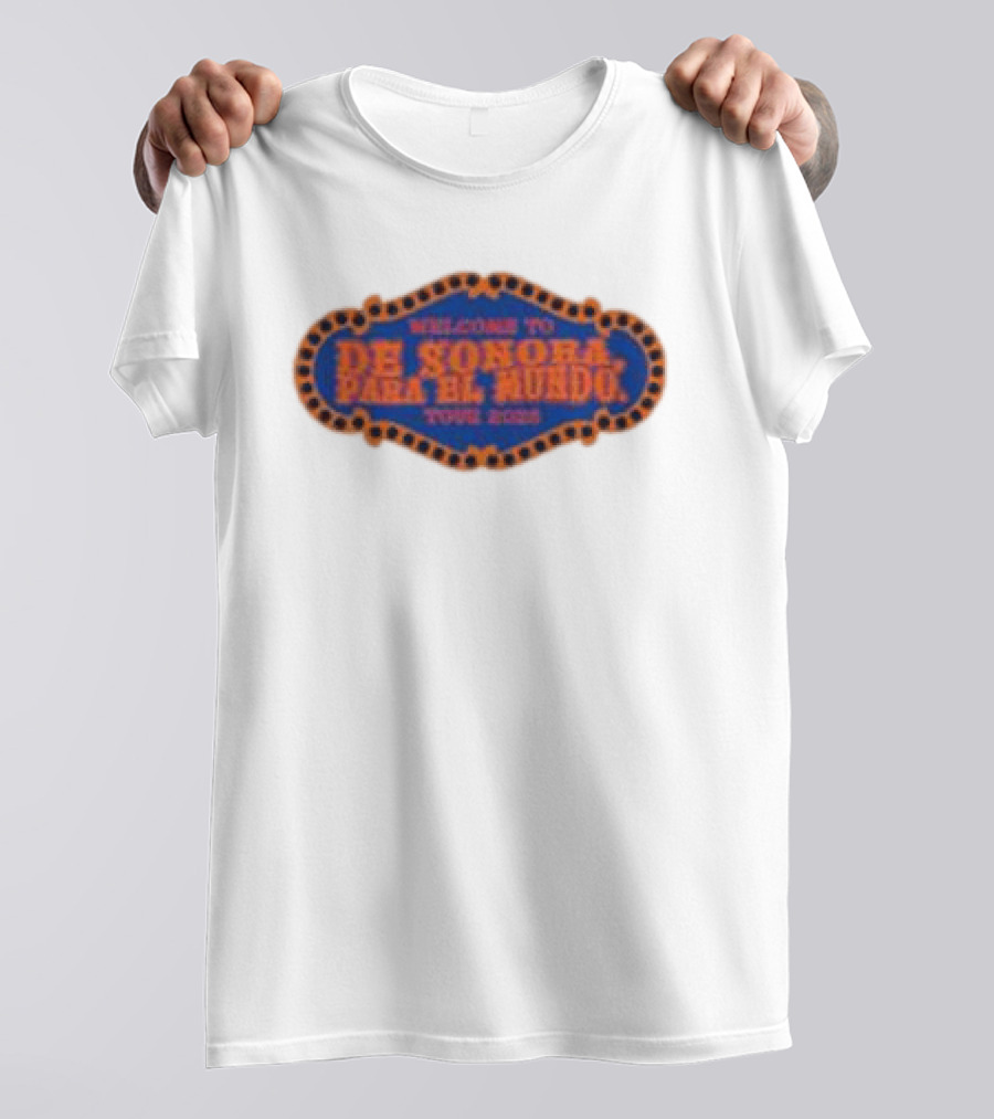 Welcome To De Sonora Para El Mundo Tour 2023 Carin Leon Vegas Sleeveless T-Shirt