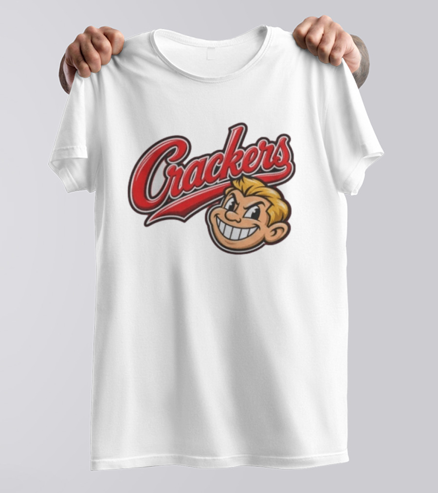 Crackers Vintage Baseball Team T-Shirt