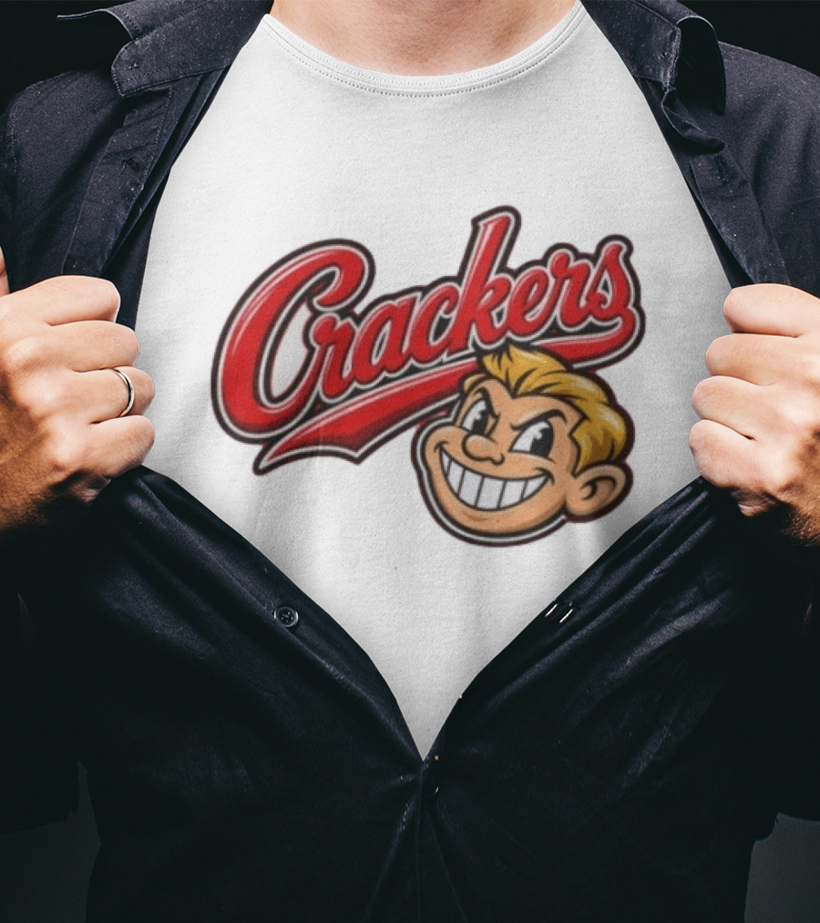 Crackers Vintage Baseball Team T-Shirt