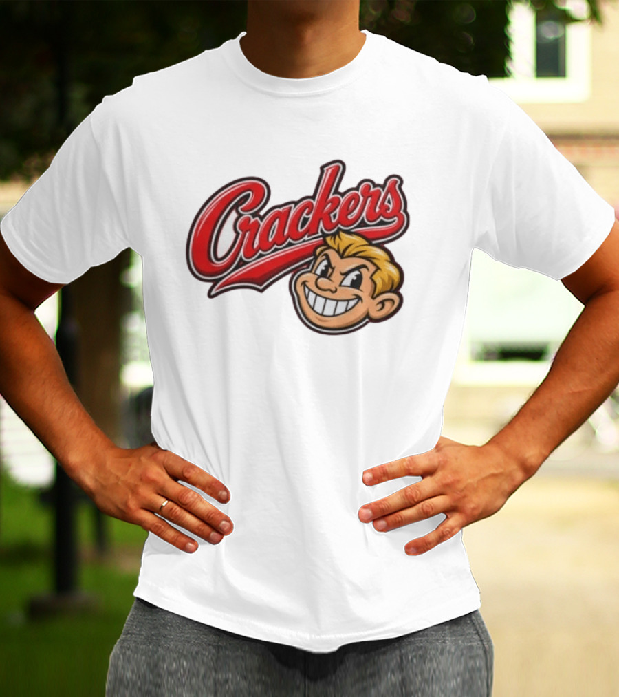 Crackers Vintage Baseball Team T-Shirt