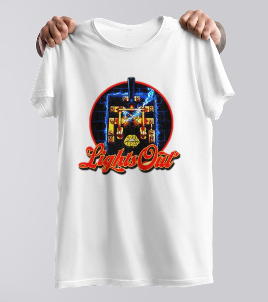 Dirty Honey Lights Out Electric Switch Rock Band Raglan T-Shirt