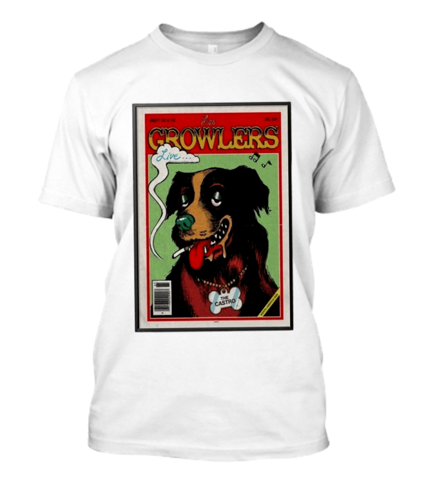 Los Growlers Live The Castro SF September 18 19 2026 Limited T-Shirt