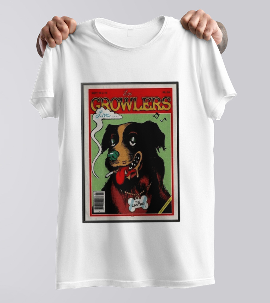 Los Growlers Live The Castro SF September 18 19 2026 Limited T-Shirt