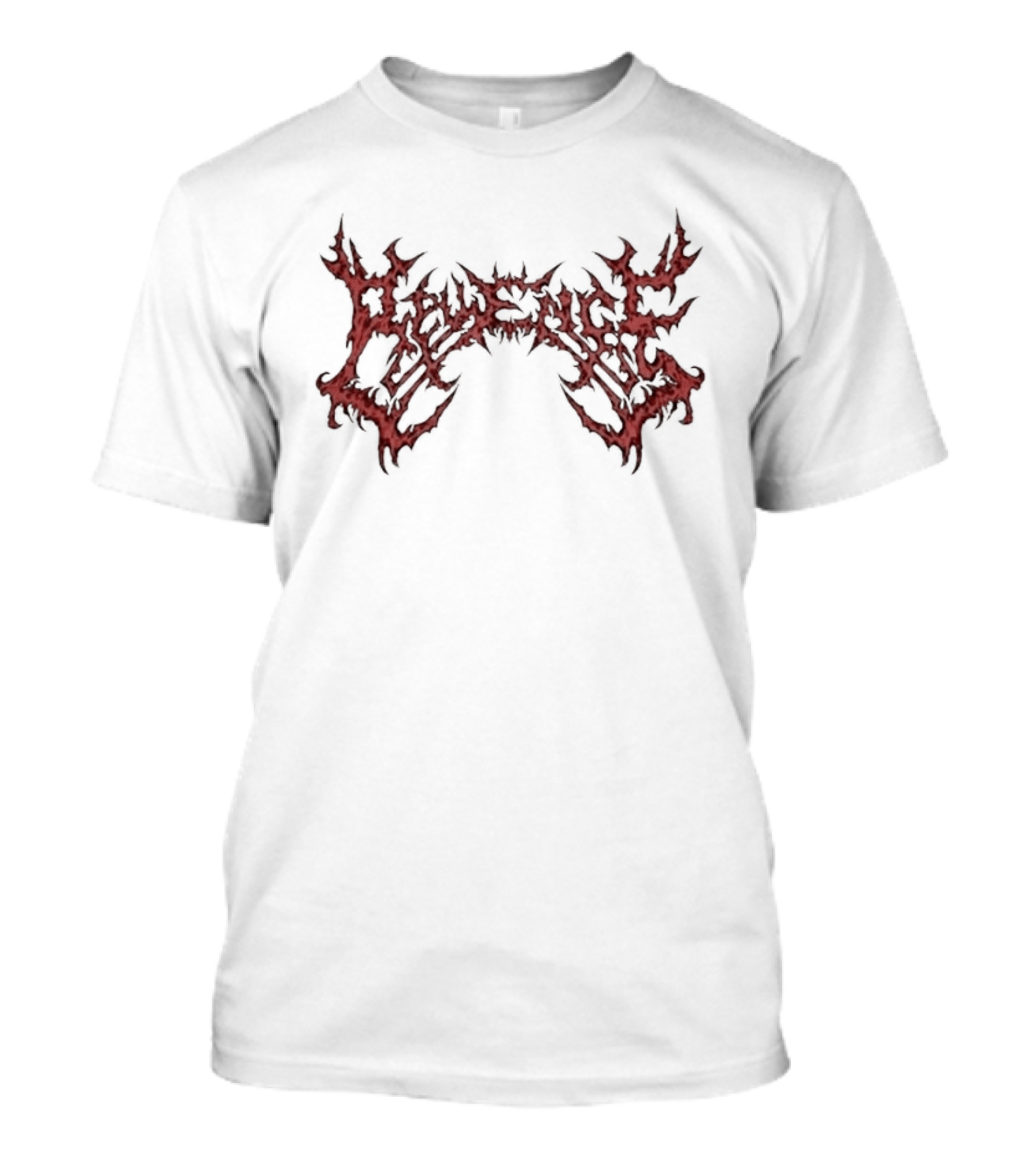 Revenge Red Dripping Gothic Relic Cement T-Shirt