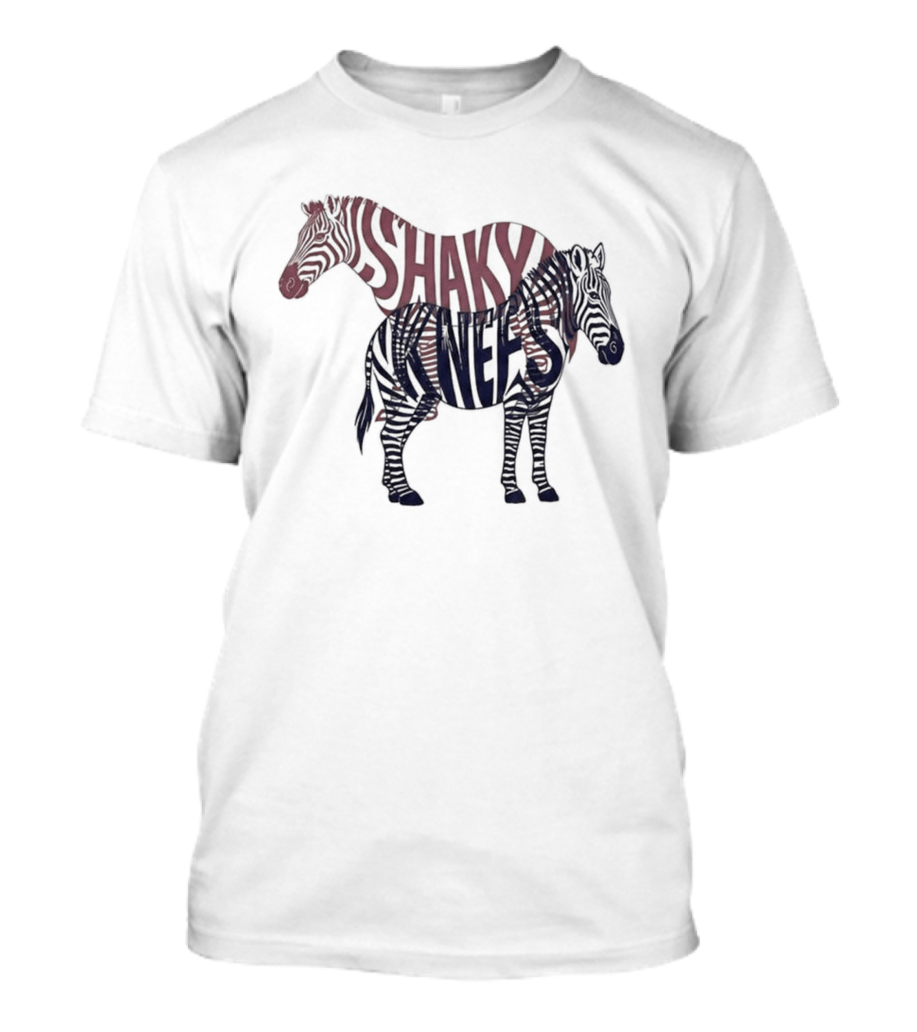 Shaky Knees Zebra Logo September 18 20 2026 Atlanta Georgia Exclusive Festival T-Shirt