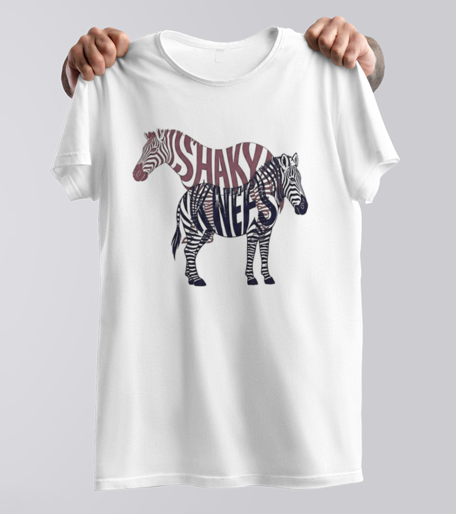 Shaky Knees Zebra Logo September 18 20 2026 Atlanta Georgia Exclusive Festival T-Shirt