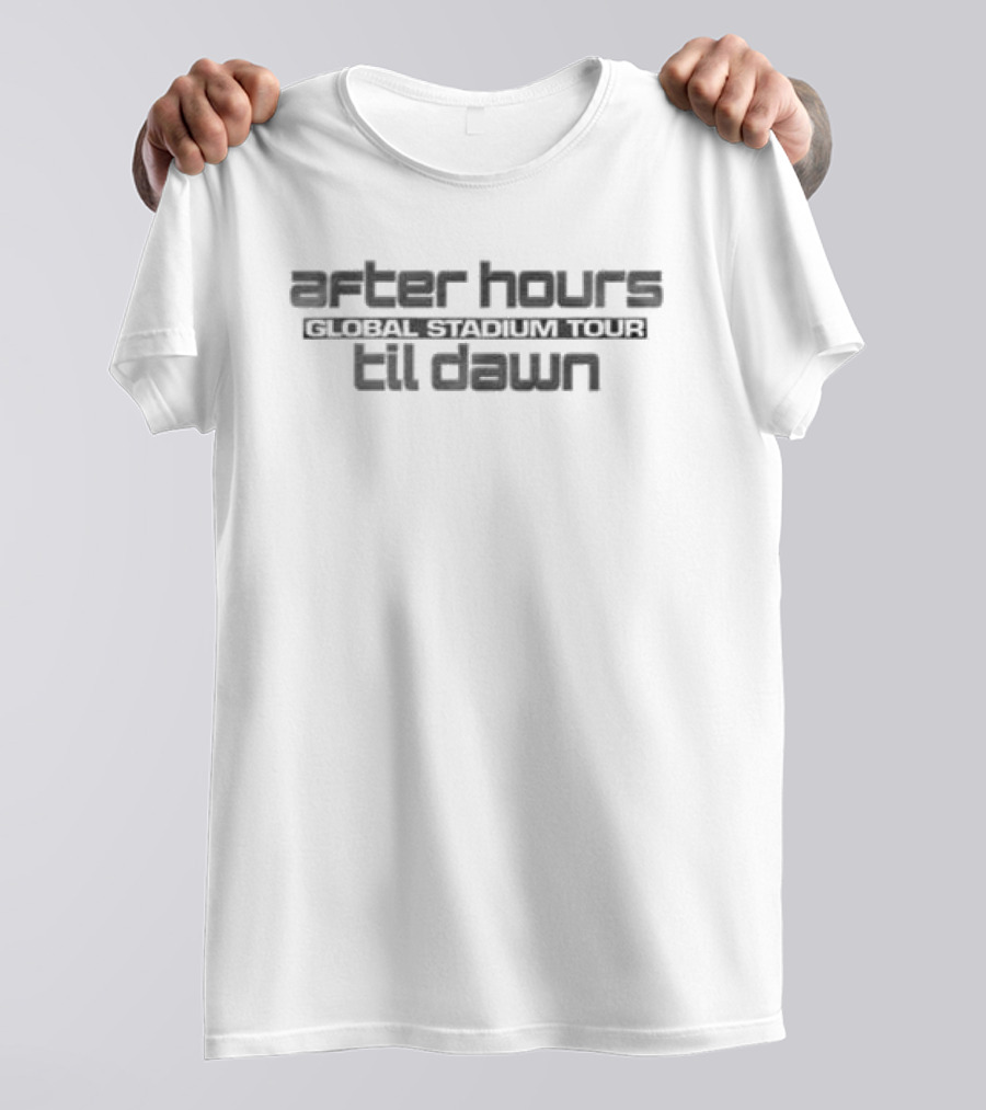 Xo Store After Hours Global Stadium Tour Til Dawn Asia Sorayama T-Shirt