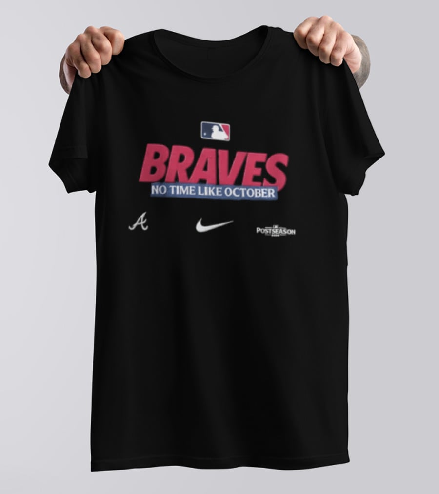 Braves No Time Like October MLB Nike T-Shirt