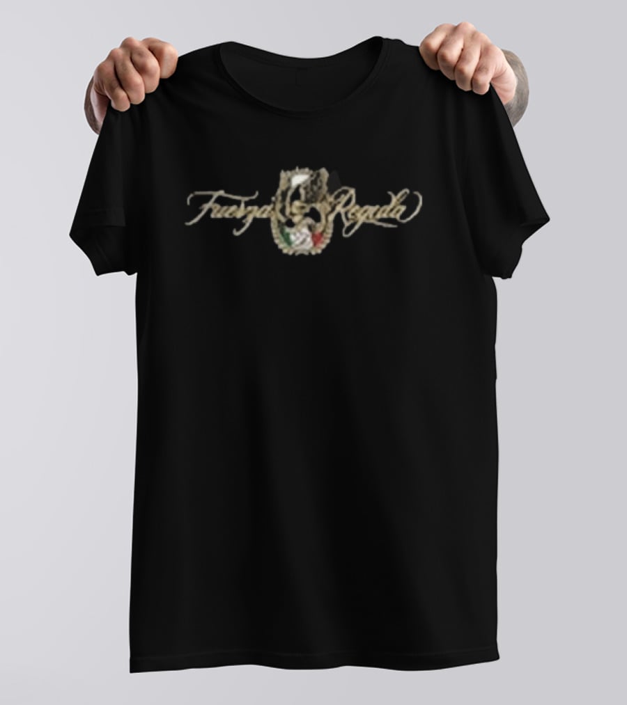 Fuerza Regida Guerrero Mexican Colors Crest T-Shirt