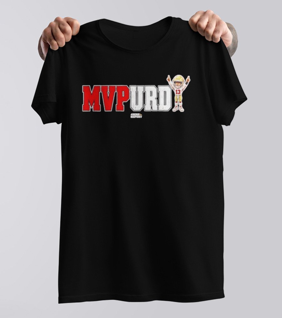 Brock Purdy MVPurd 49ers Report MVP SZN 13 San Francisco 49ers T-Shirt