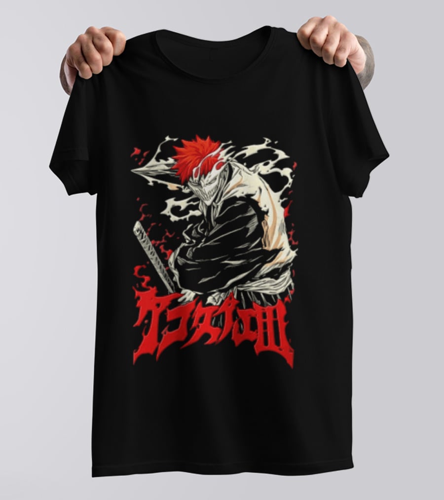 Bleach Ichigo Kurosaki Hollow Form Japanese T-Shirt