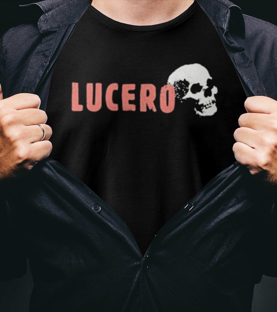 Lucero Skull Leaves T-Shirt