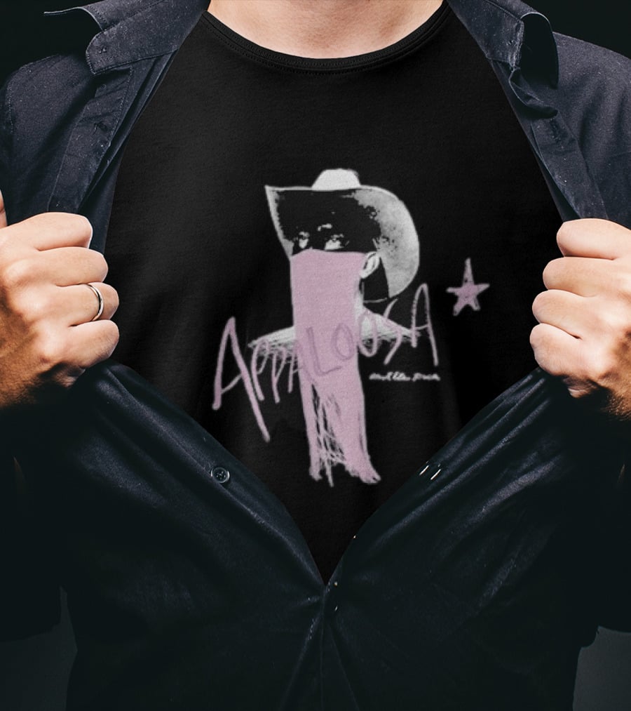 Appaloosa Orville Peck Cowboy Mask Stars T-Shirt