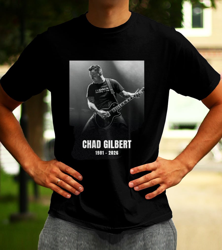 Chad Gilbert 1981 2026 I'd Rather Be Petting A Dog T-Shirt