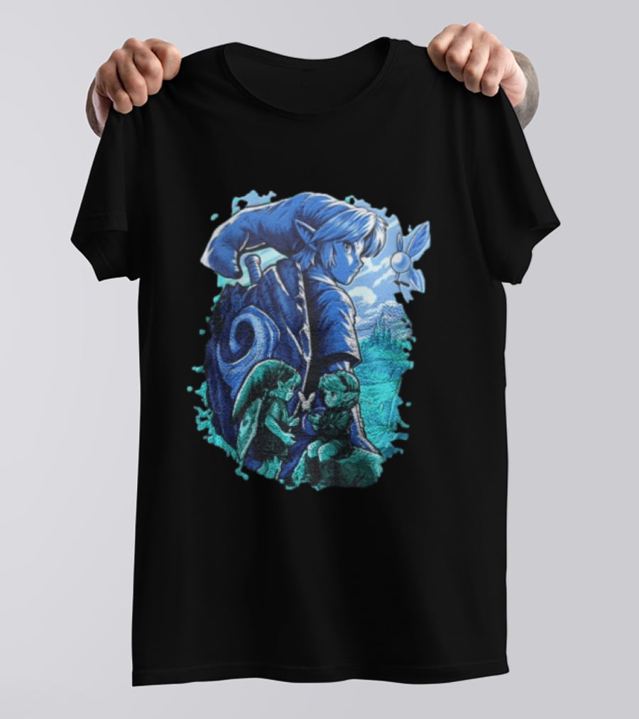 The Hero Of Time Returne Legendary Quest Fantasy Adventure T-Shirt