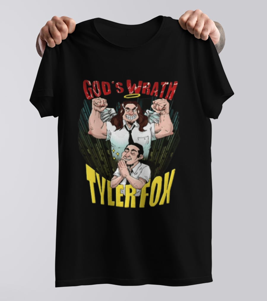 God's Wraith Tyler Fox Cartoon Animation T-Shirt