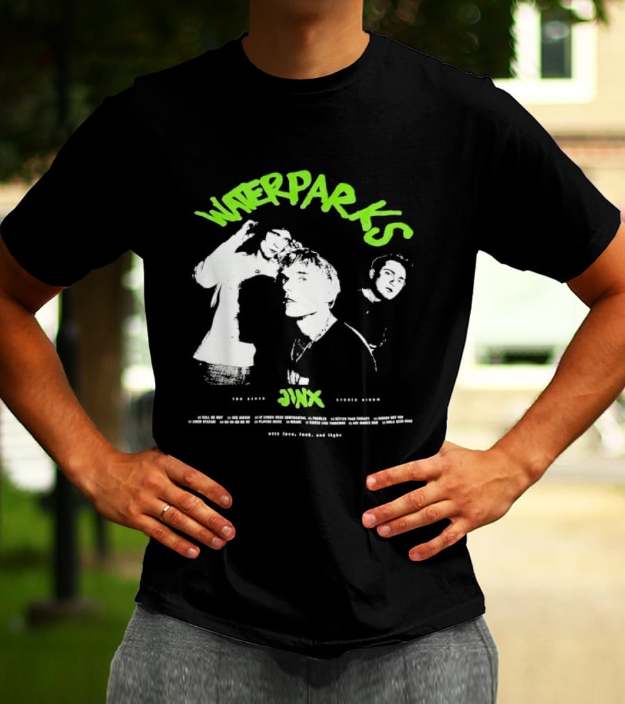 Waterparks Jinx Tour 2023 Joe Louis Arena October Event T-Shirt