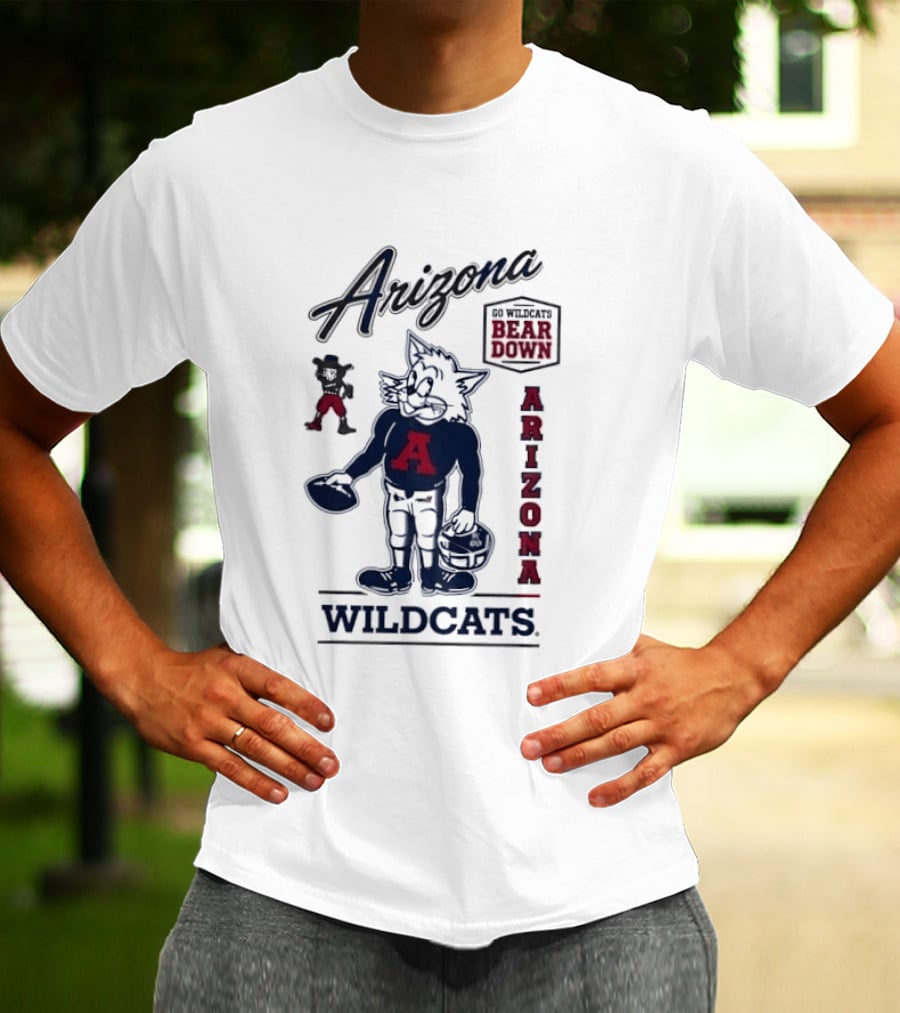 Arizona Wildcats Bear Down Arizona Wildcats T-Shirt