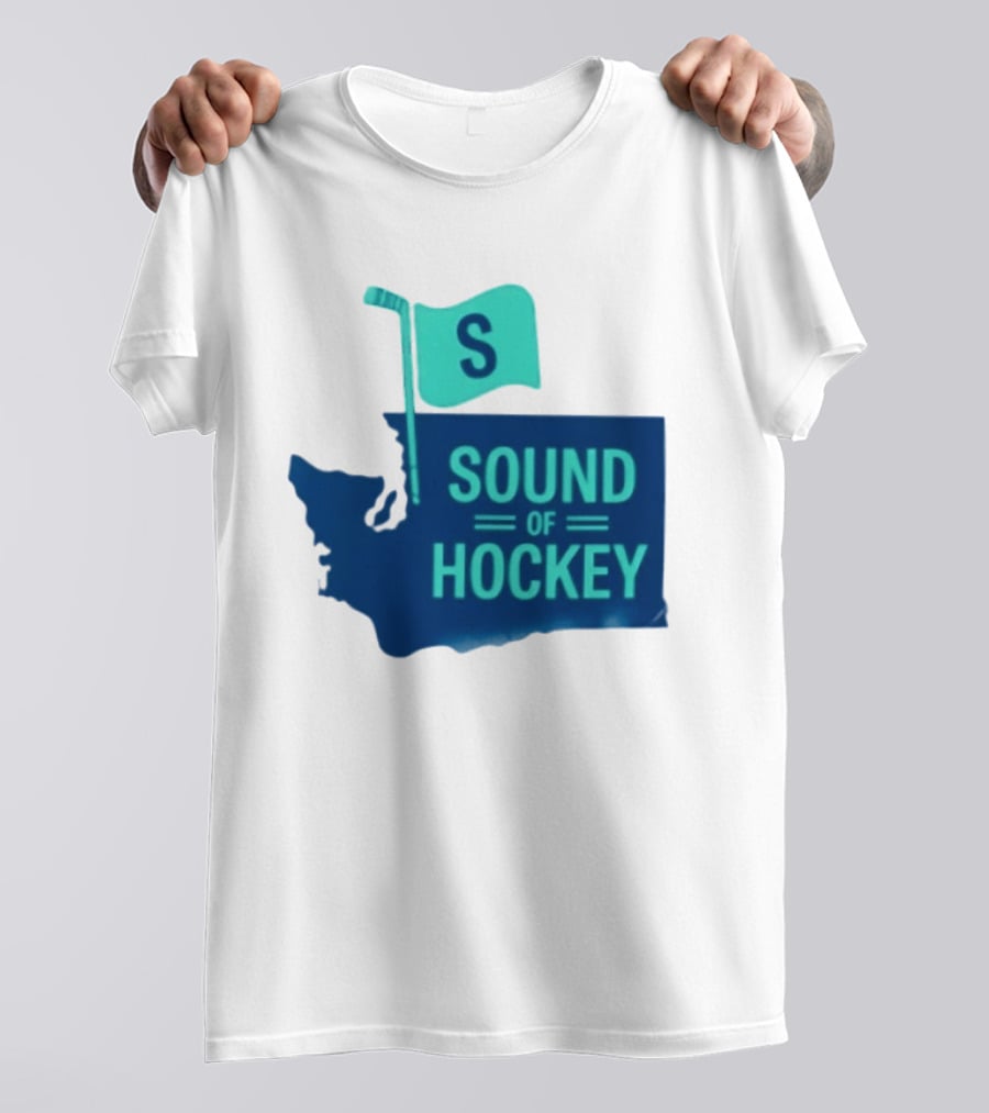 Seattle Kraken Sound Of Hockey State Flag S T-Shirt
