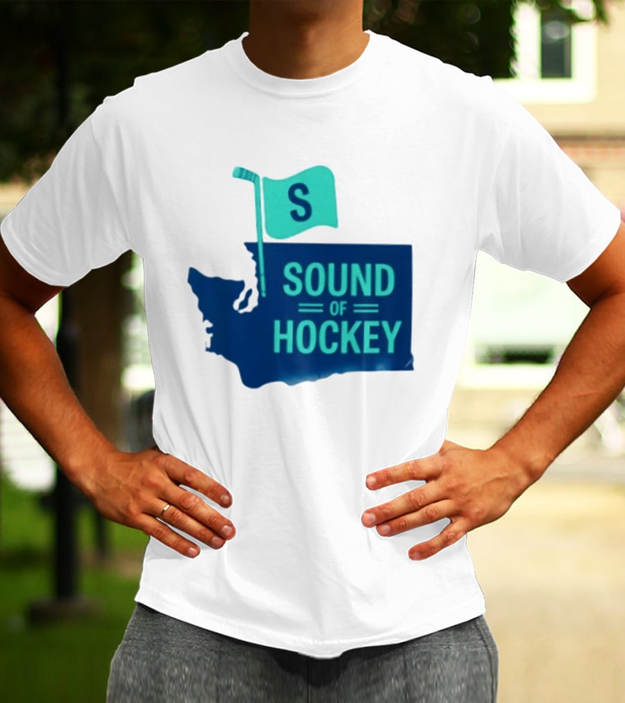 Seattle Kraken Sound Of Hockey State Flag S T-Shirt
