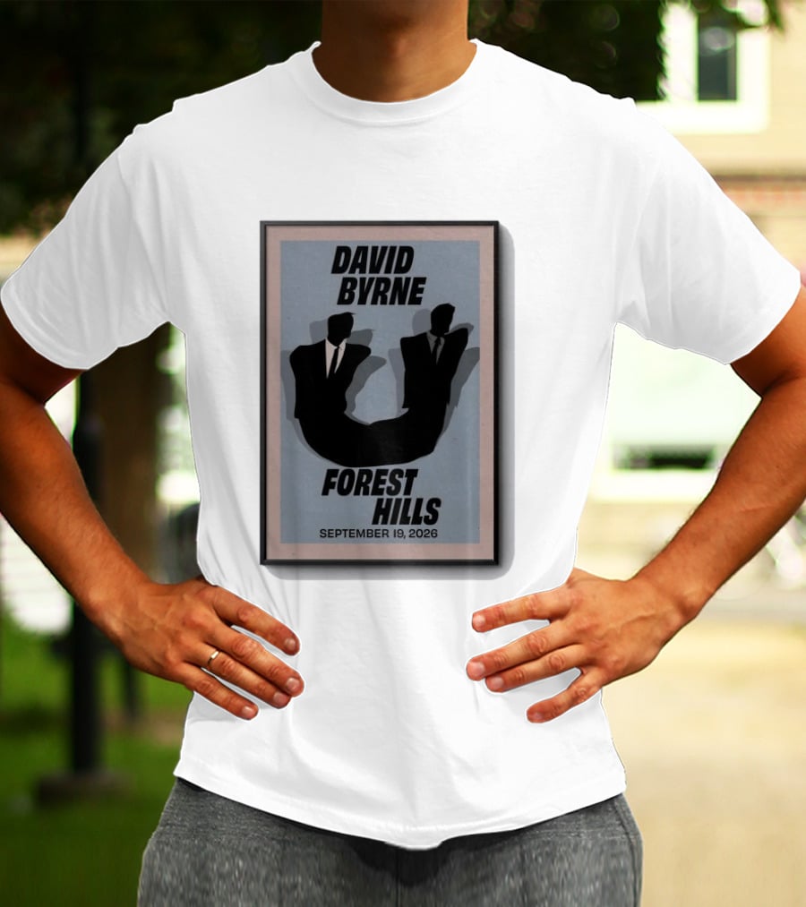 David Byrne Forest Hills September 19 2026 T-Shirt