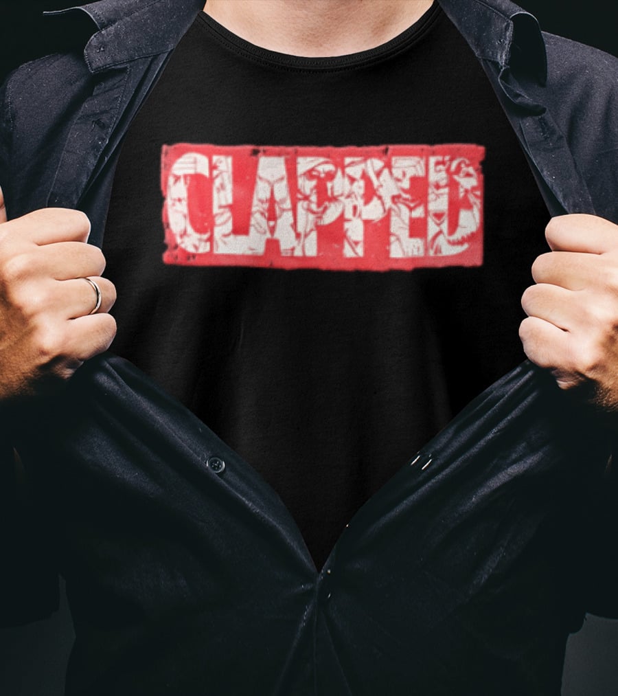 Clappedmob Raw Cut Halloween Horror Characters T-Shirt