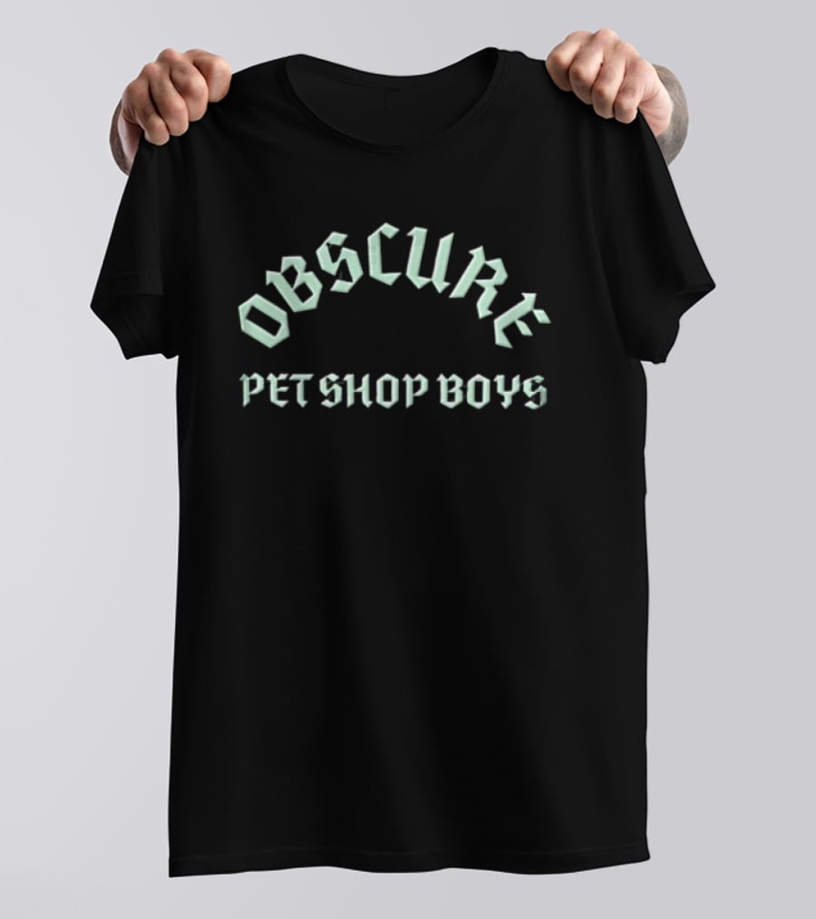 Obscure Pet Shop Boys Electric Ballroom London 2026 Event Merchandise T-Shirt