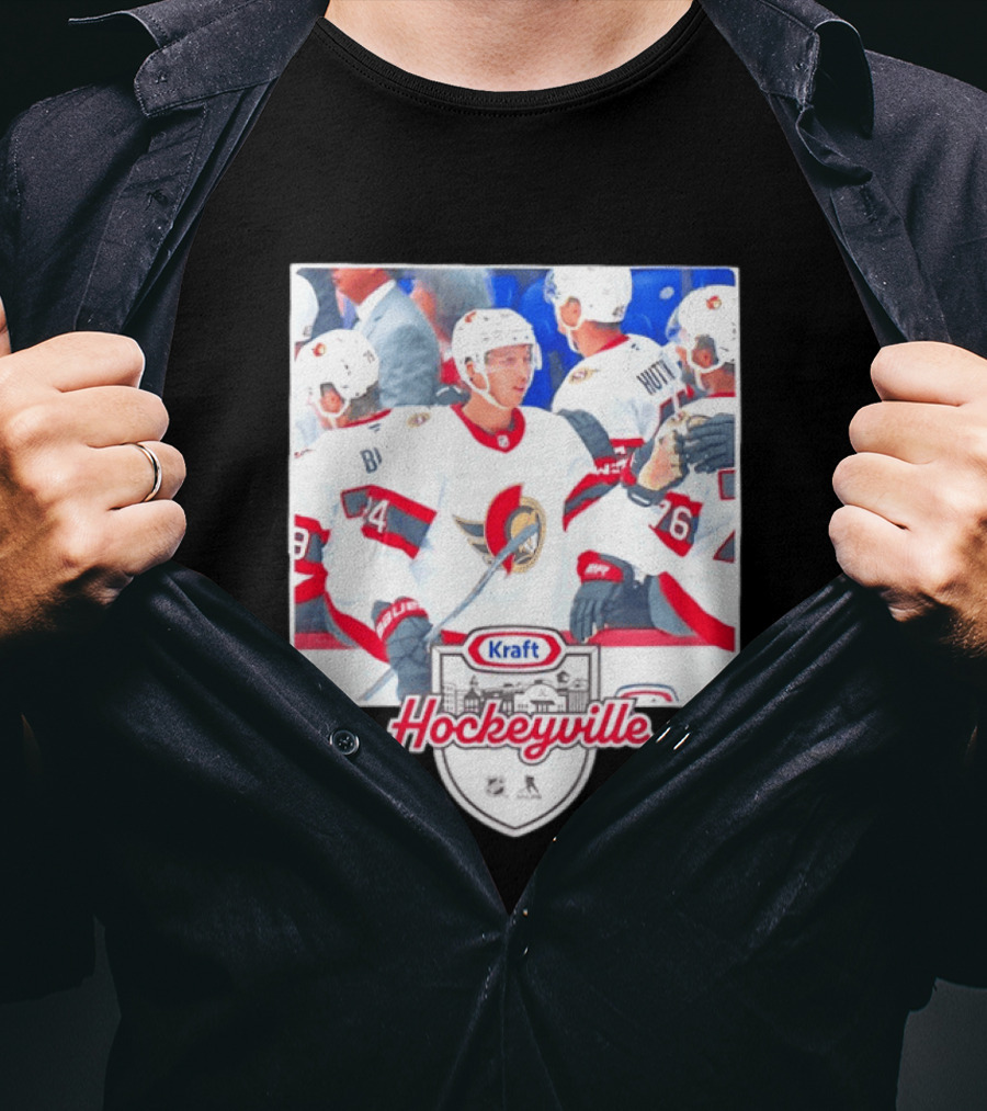 Kraft Hockeyville Ottawa Senators NHL Players Team Canada T-Shirt