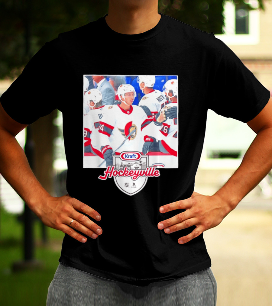 Kraft Hockeyville Ottawa Senators NHL Players Team Canada T-Shirt