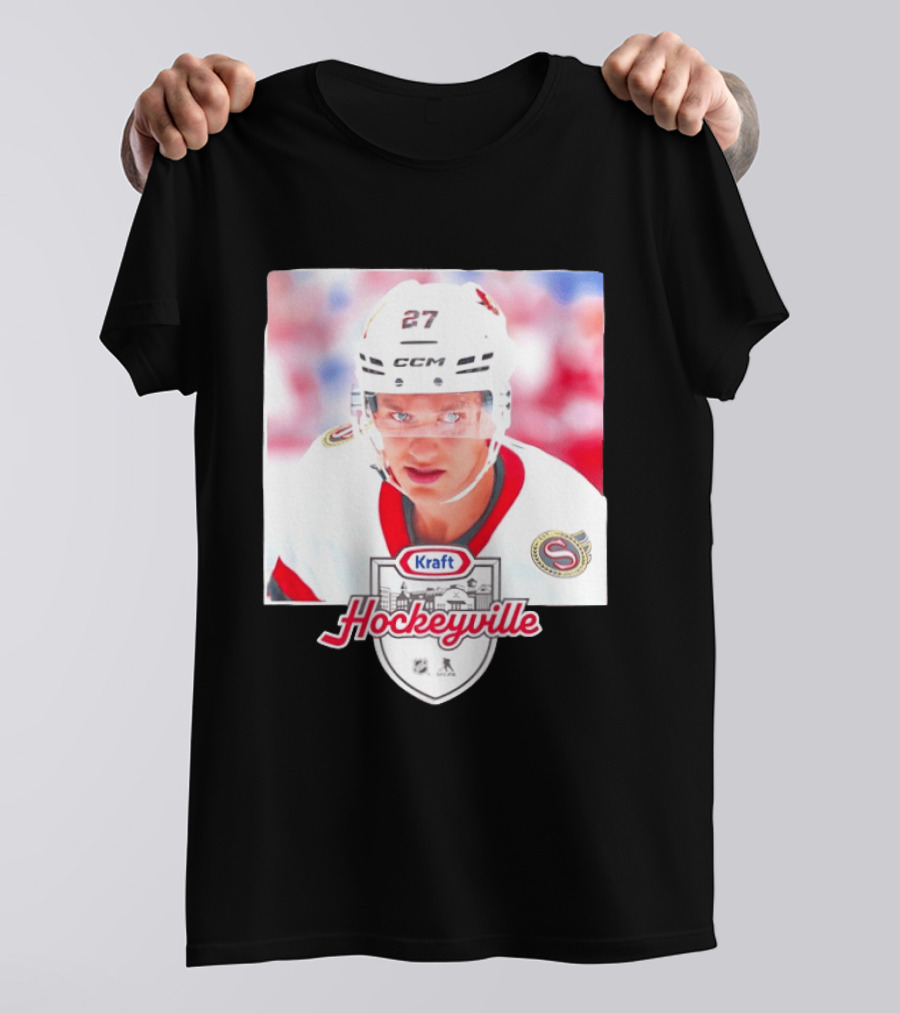 Ottawa Senators 27 Kraft Hockeyville CCM T-Shirt