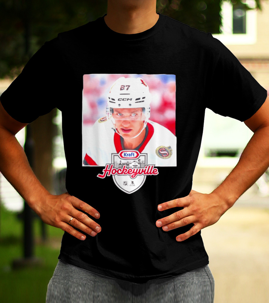 Ottawa Senators 27 Kraft Hockeyville CCM T-Shirt
